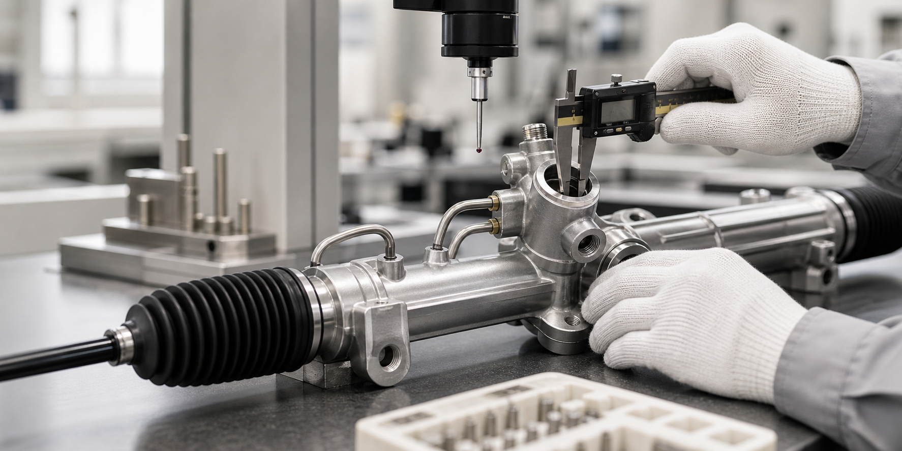 Precision automotive component quality control