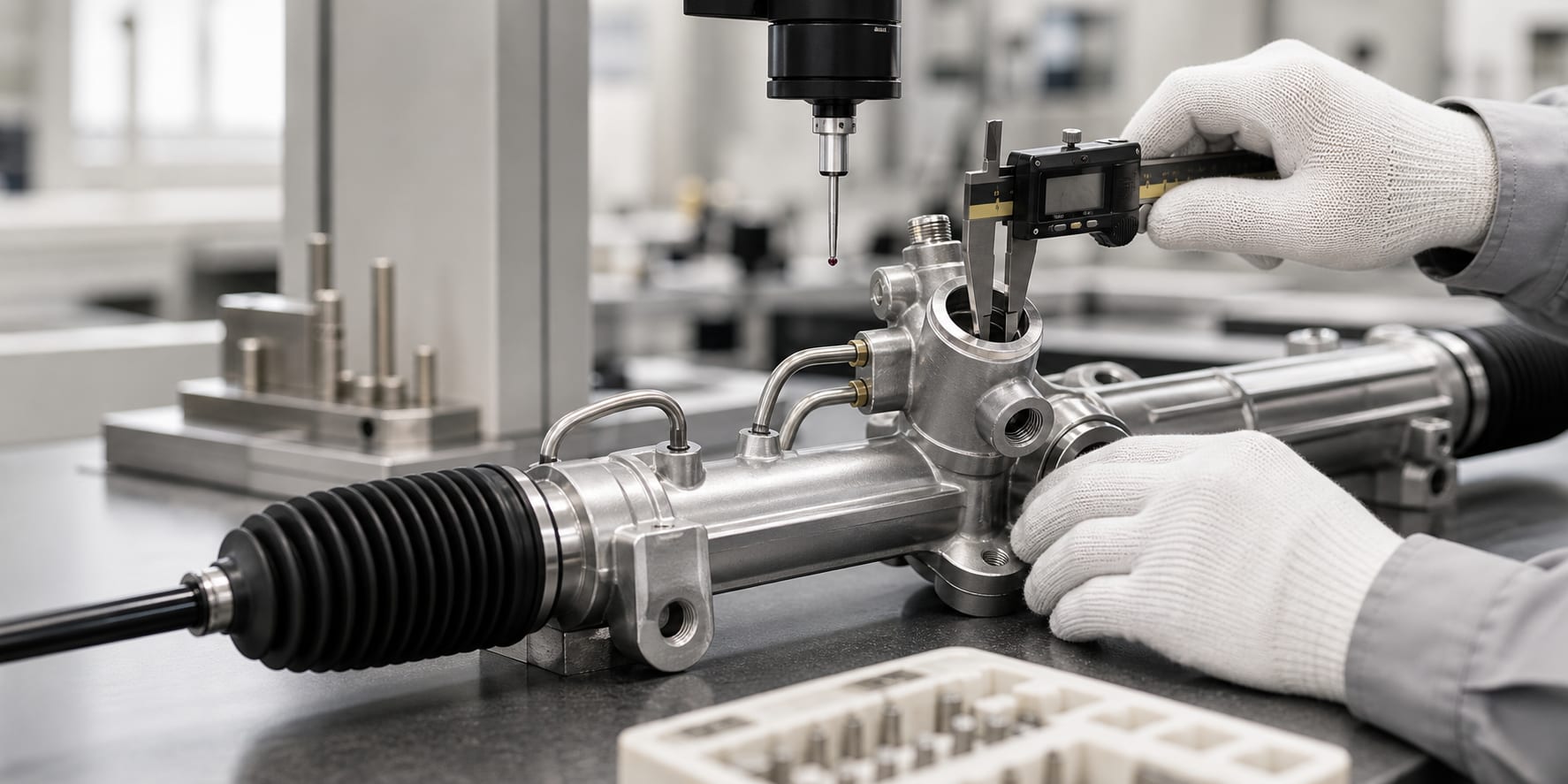 Precision automotive component quality control